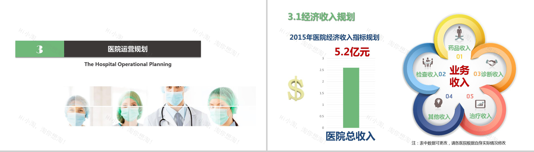 清新简洁医学医疗行业年度工作计划PPT模板-16