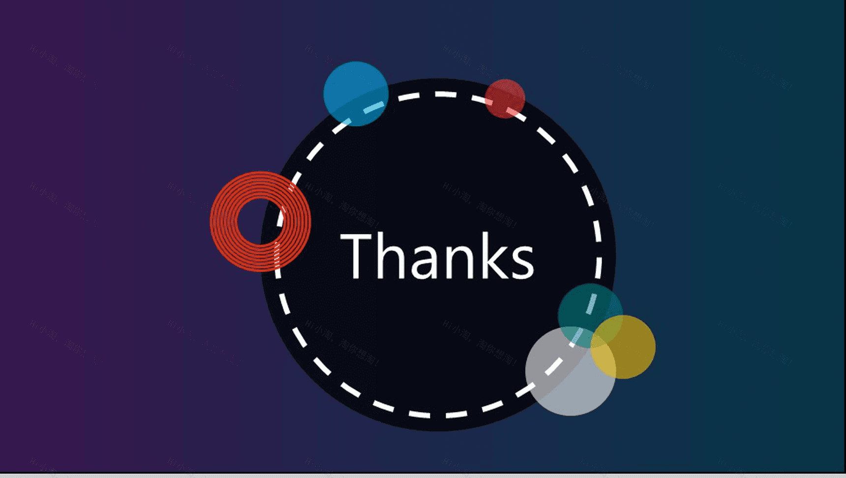 唯美时尚原创大气震撼PPT模板-17