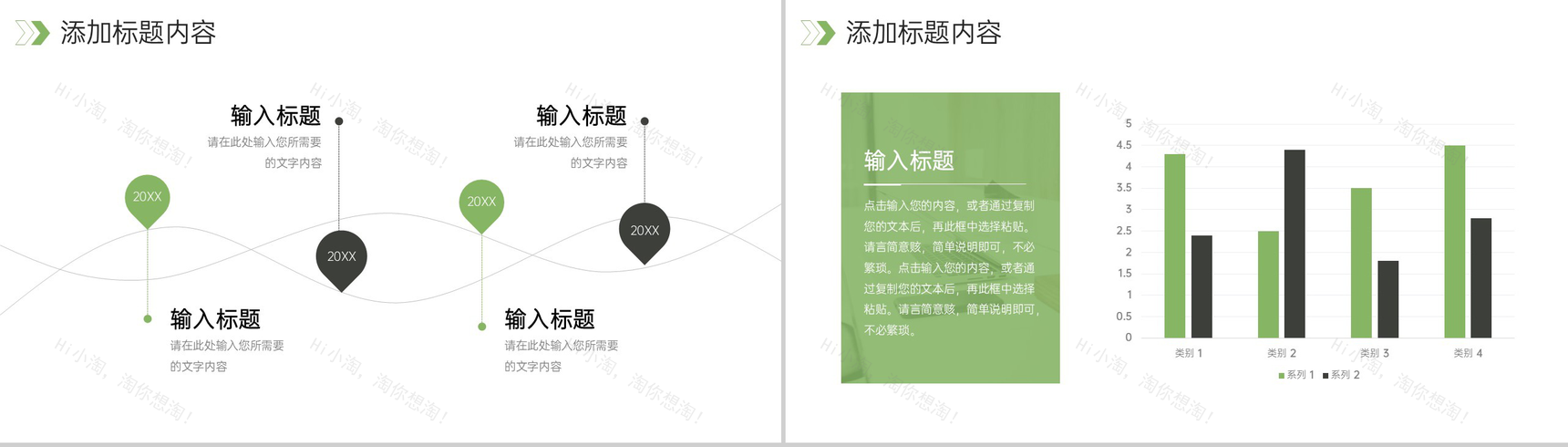 绿色数据复盘总结研发技术分析报告PPT模板-6