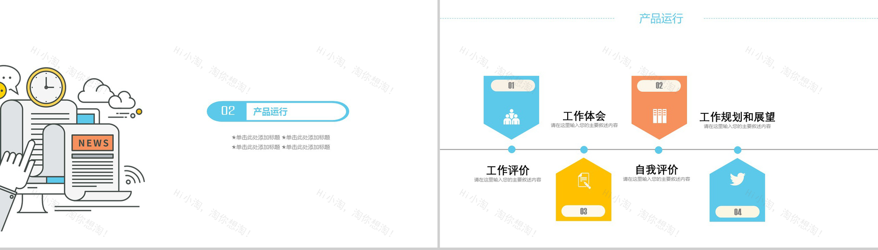 创意科技电子商务项目策划工作总结PPT模板-5