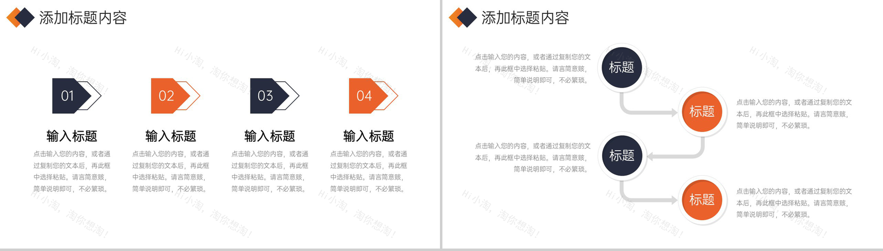 橙色社会实践报告大学生志愿服务心得PPT模板-7