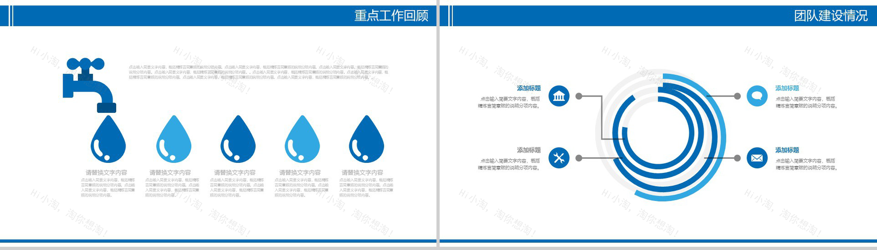 齿科医疗研讨工作汇报总结PPT模板-4