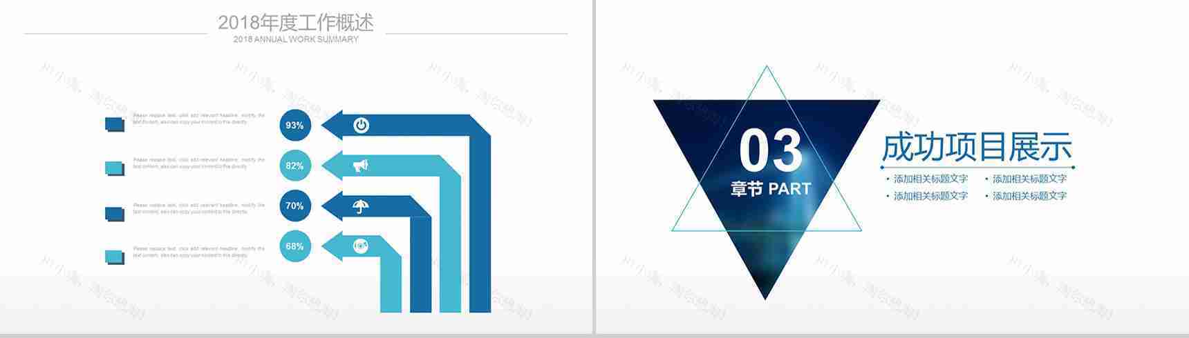 经典大气商务报告会议汇报PPT模板-7
