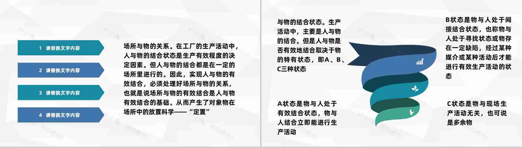 企业生产标准化管理之车间定置管理情况总结汇报PPT模板-3