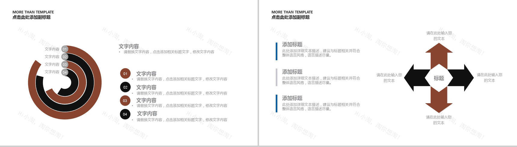 金色商务企业管理工作汇报年终总结述职报告工作汇报要点PPT模板-11