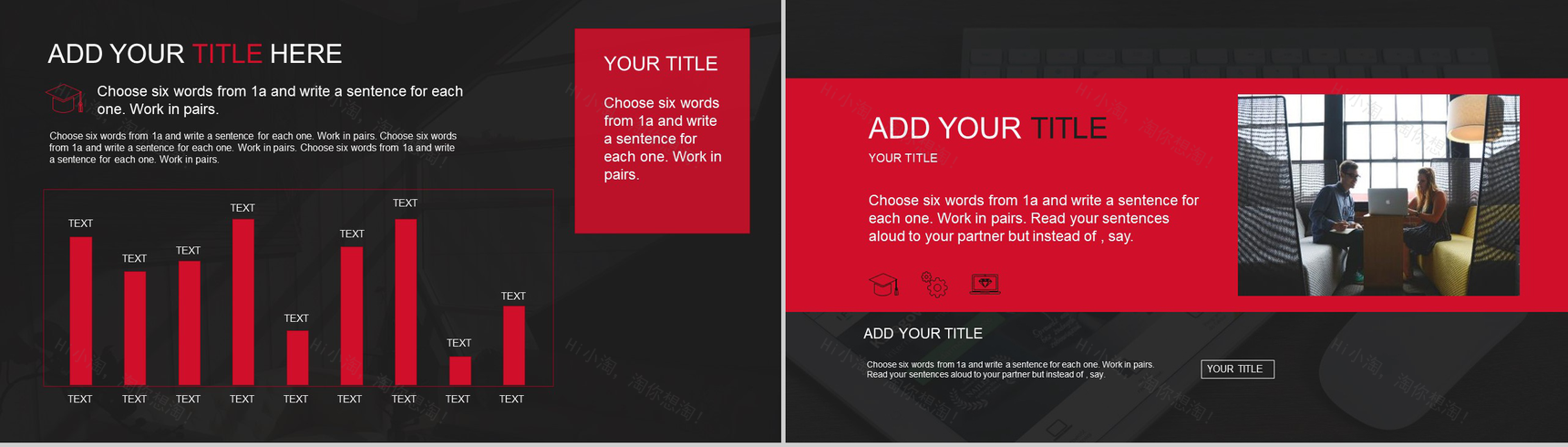 欧美风商务汇报企业宣传PPT模板-8