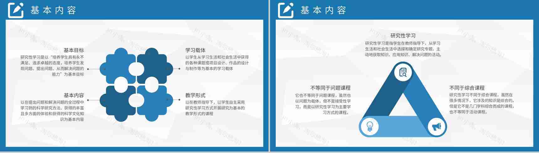 大学生专题调查研究活动总结研究性学习成果报告PPT模板-4