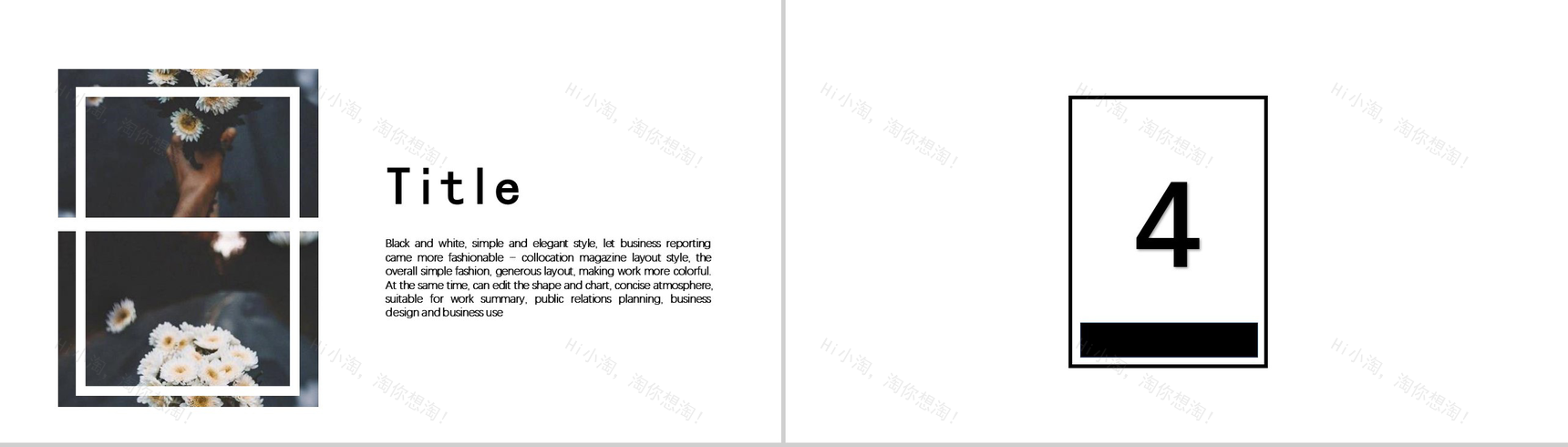 欧美杂志风工作计划商务计划书PPT模板-10