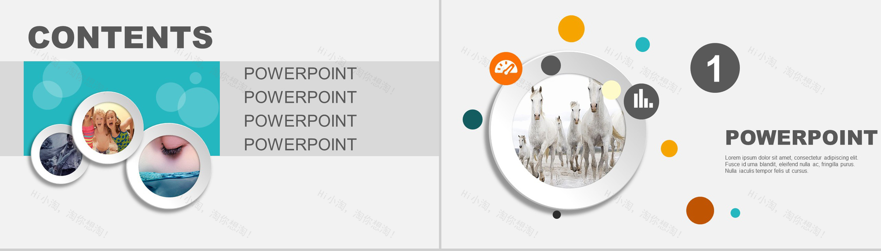 欧美商务年终总结工作汇报PPT模板-2