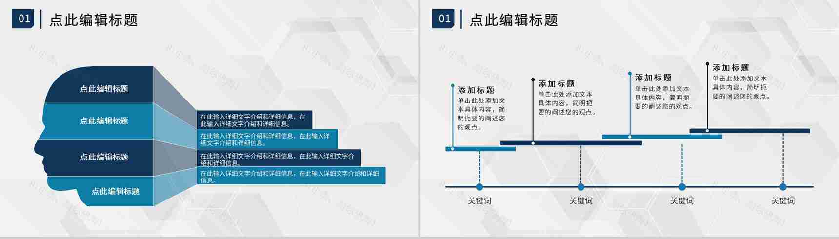 部门早会记录汇报公司工作会议流程安排介绍PPT模板-3