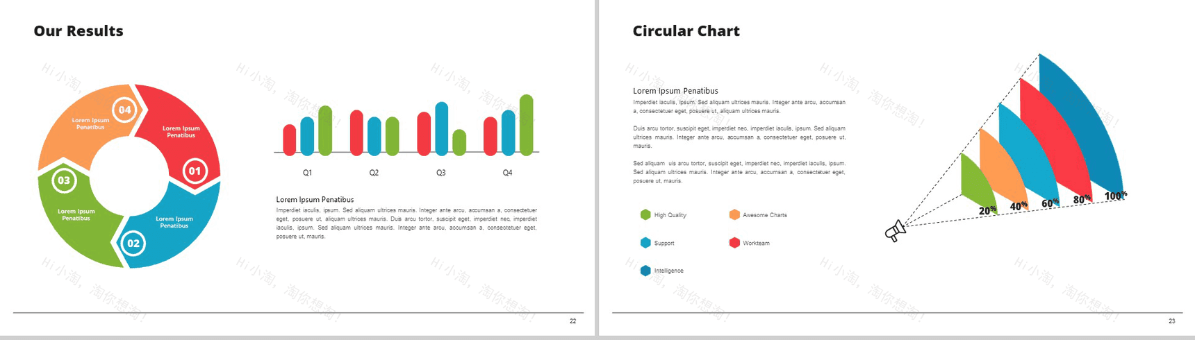 唯美时尚原创大气震撼PPT模板-12