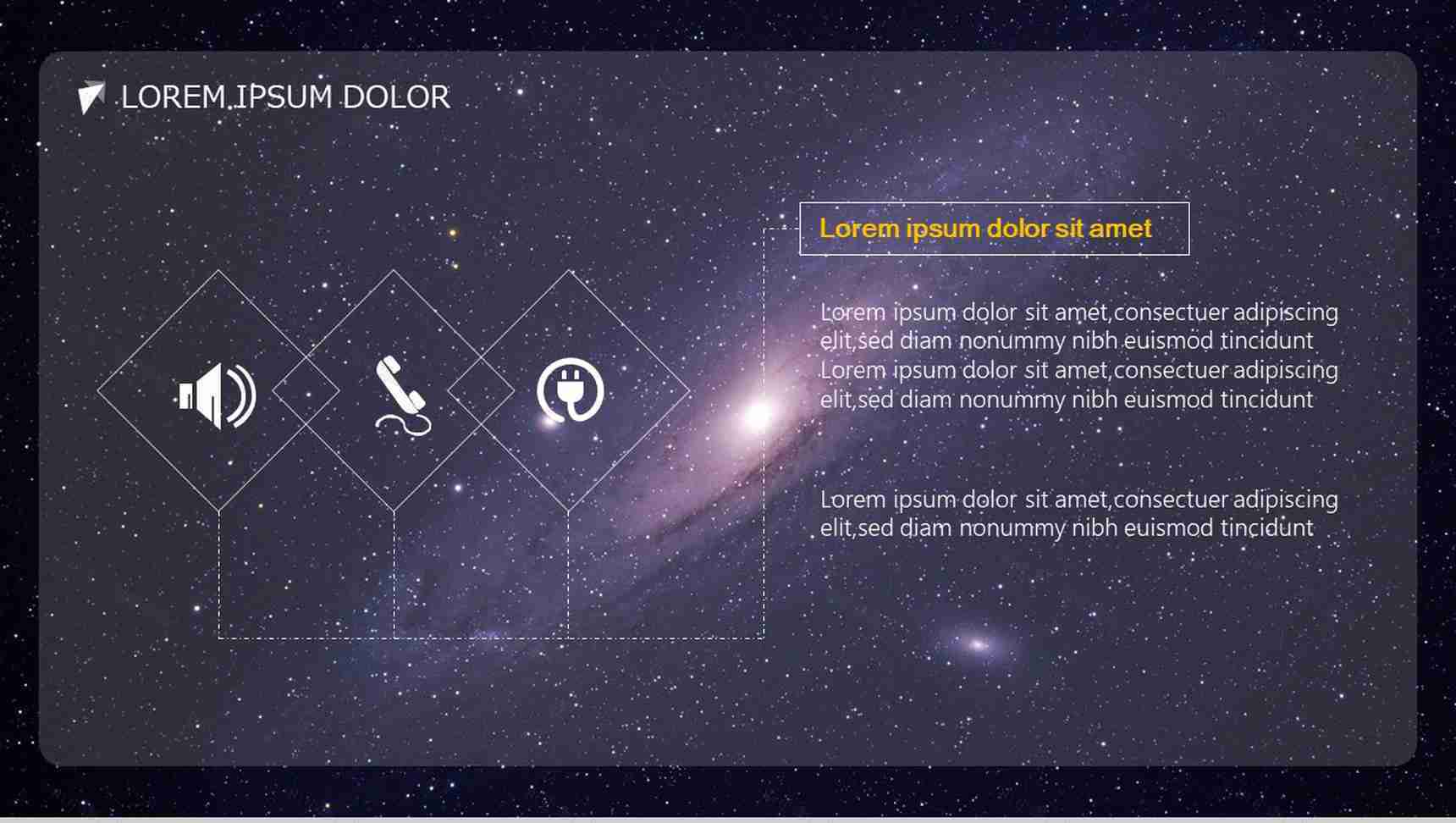 黑底星空年终总结汇报商务融资PPT模板-13
