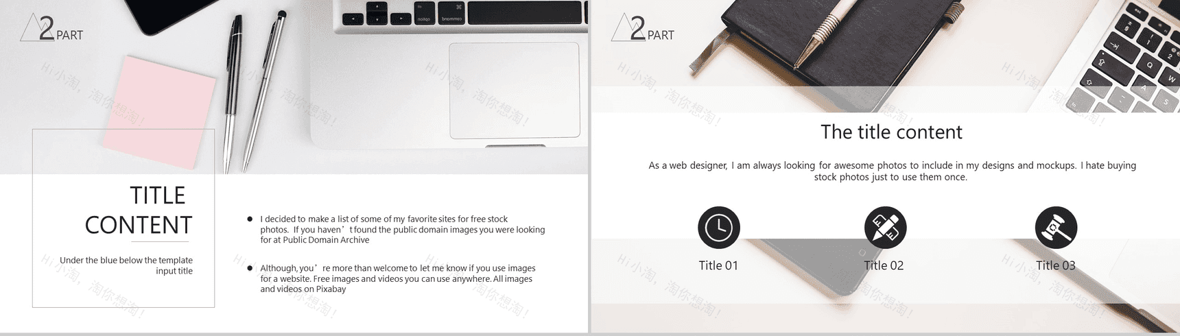 轻雅欧美商务通用动态PPT模板-6