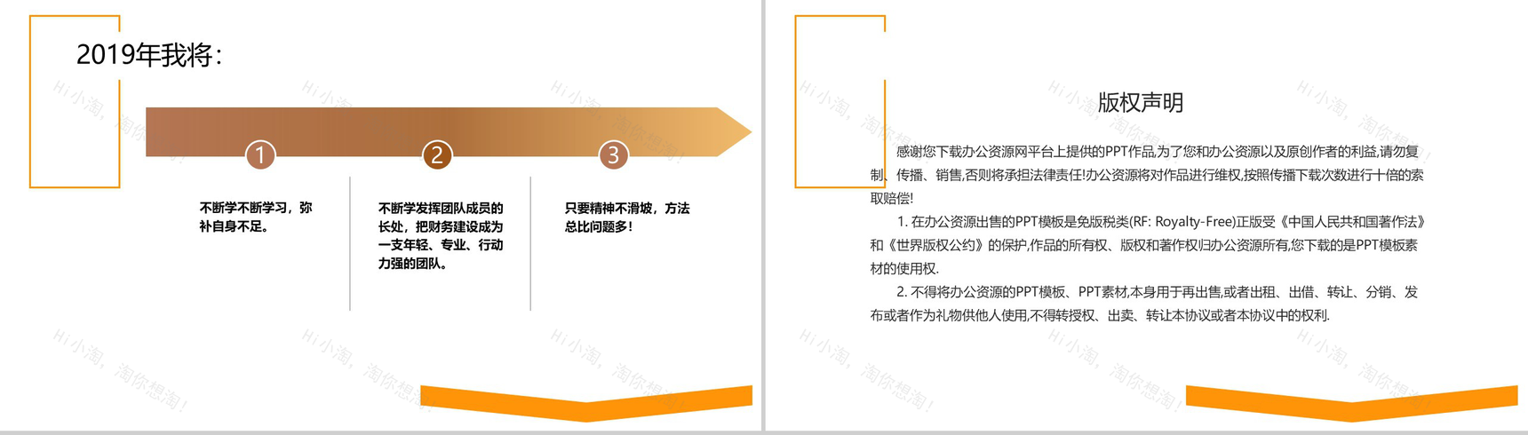 财务部经理工作总结年终述职报告(含财务部KPI)PPT模板-10