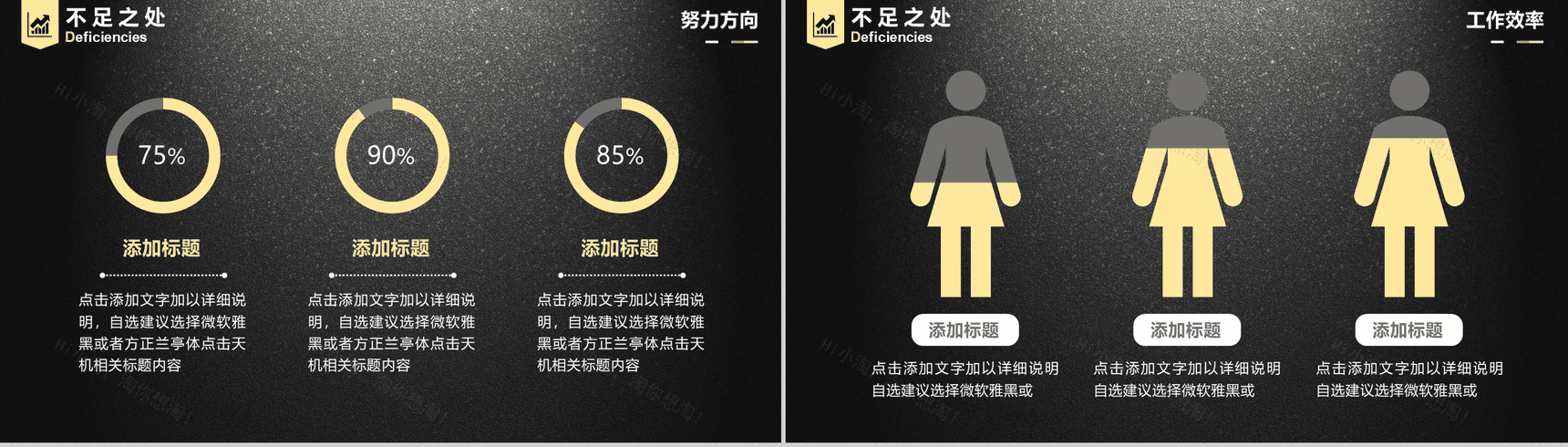 黑色大气震撼商业工作汇报PPT模板-13