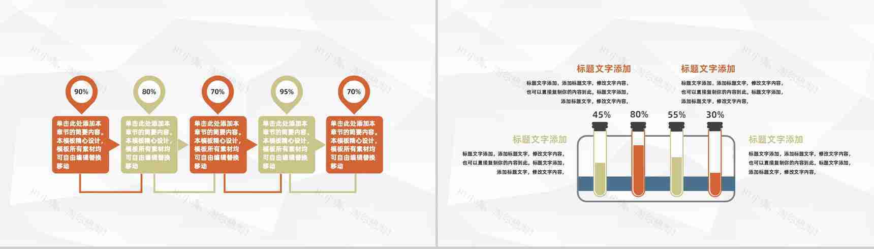 企业人事管理情况汇报公司各部门工作成果展示总结PPT模板-7
