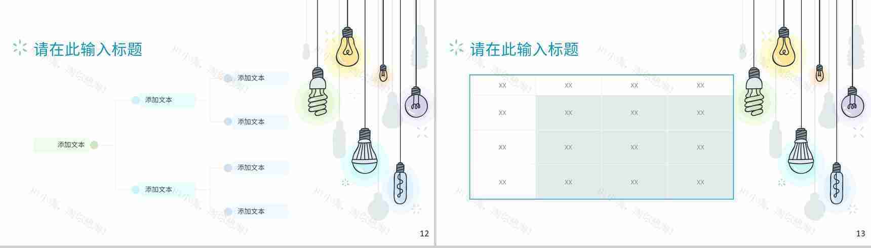 员工个人工作总结年中总结汇报述职报告项目进度汇报通用PPT模板-7