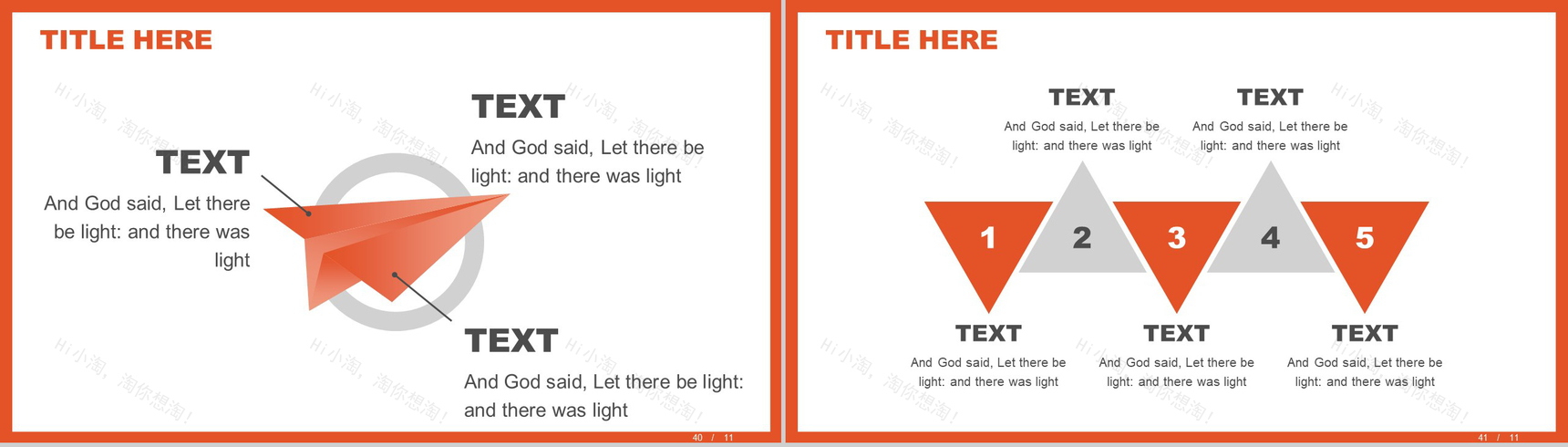 橙色互联网数据分析薪酬统计报告PPT模板-21