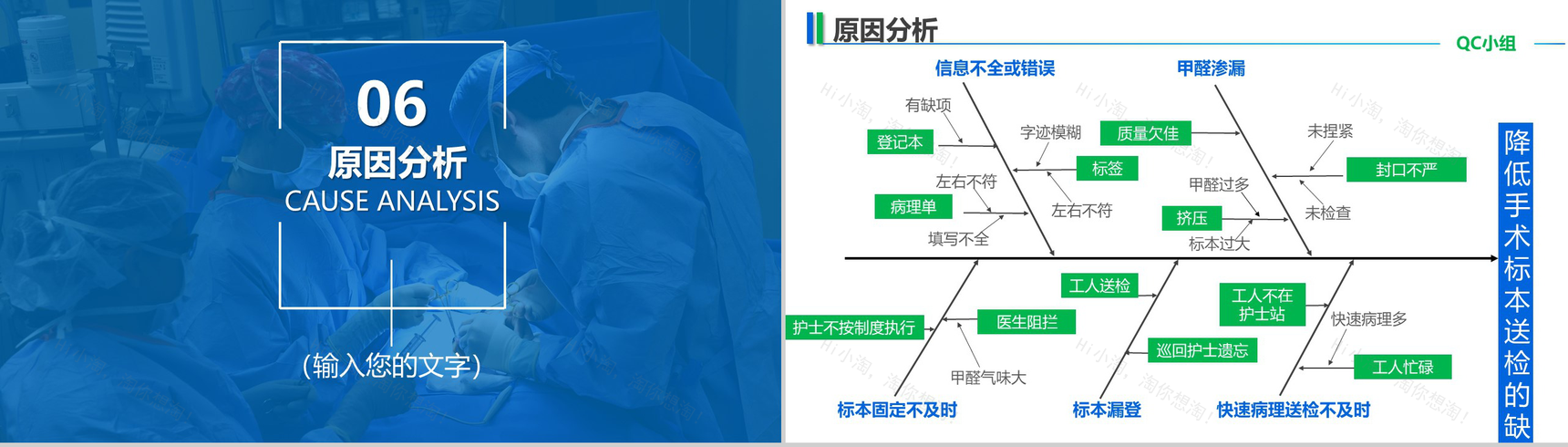 大气创意医院医疗手术案例分析工作汇报总结PPT模板-16