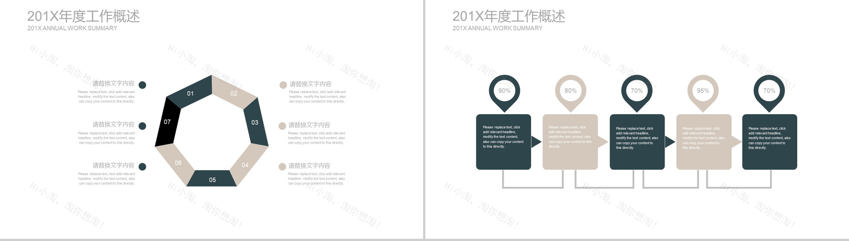 高端黑色商务风格工作总结汇报PPT模板-6