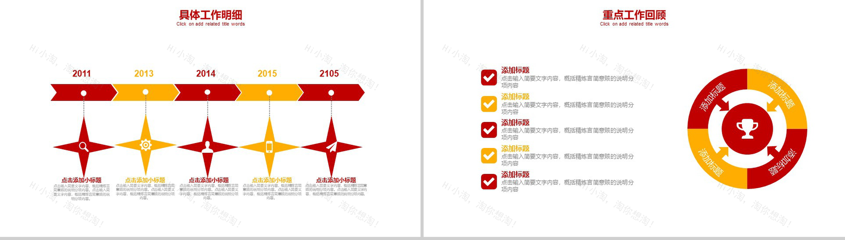 实用商务物流运输快递行业年终总结PPT模板-11