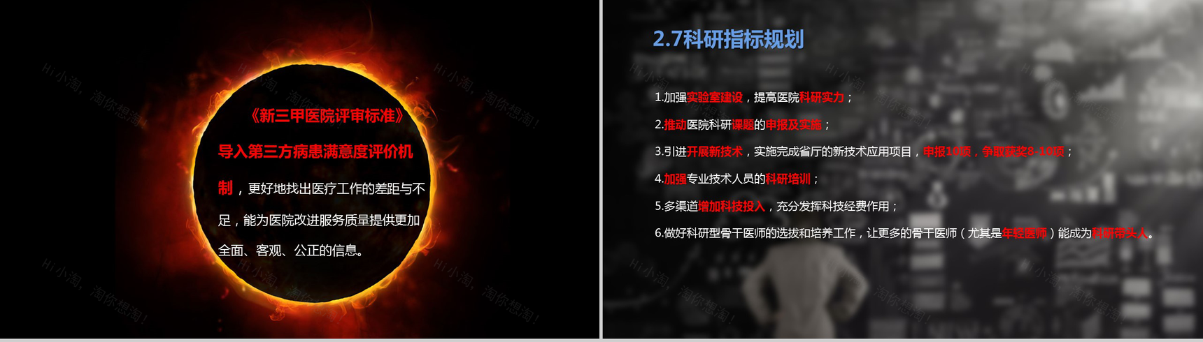 清新简洁医学医疗行业年度工作计划PPT模板-12