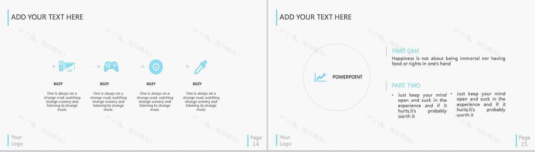 白色大气商务通用PPT模板-8