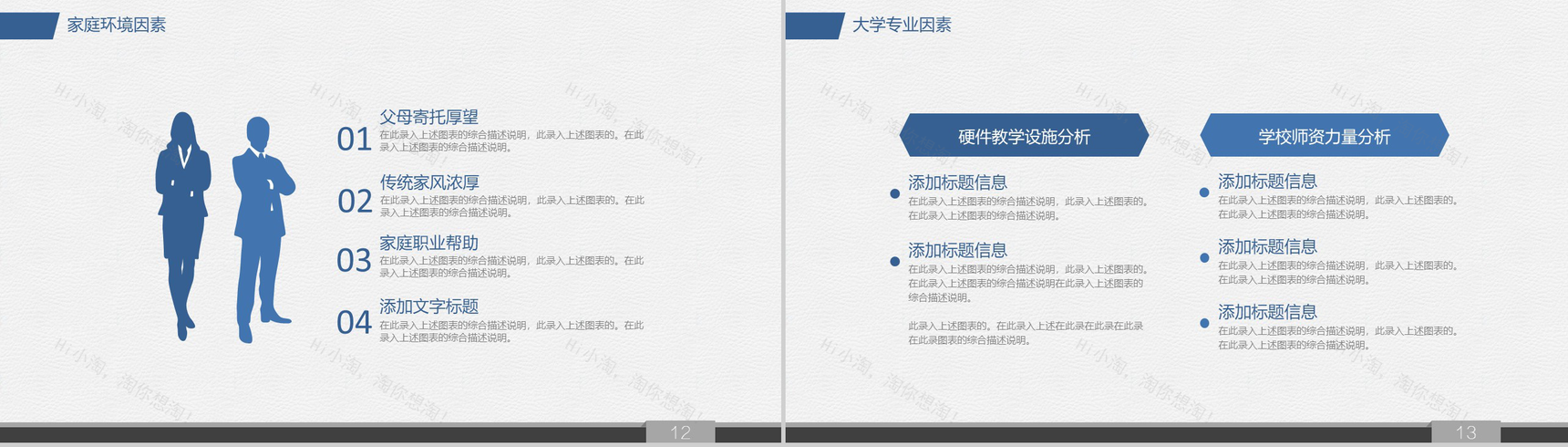 人生阶梯大学生职业生涯规划PPT模板-7