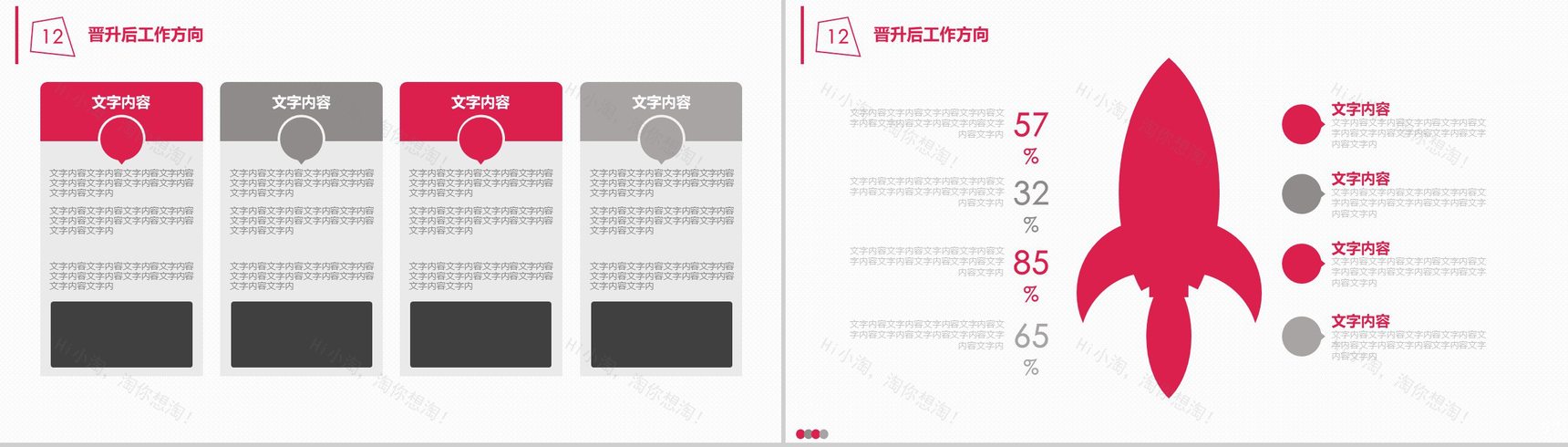 专业职场个人简历岗位竞聘PPT模板-4