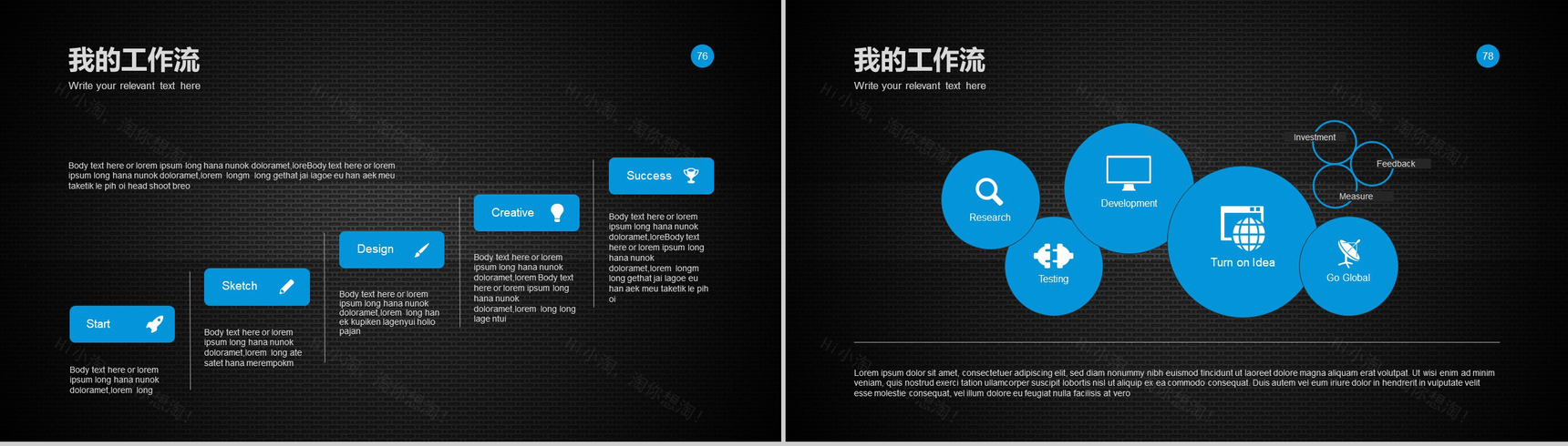 创意个性商务个人求职简历竞聘述职报告PPT模板-16