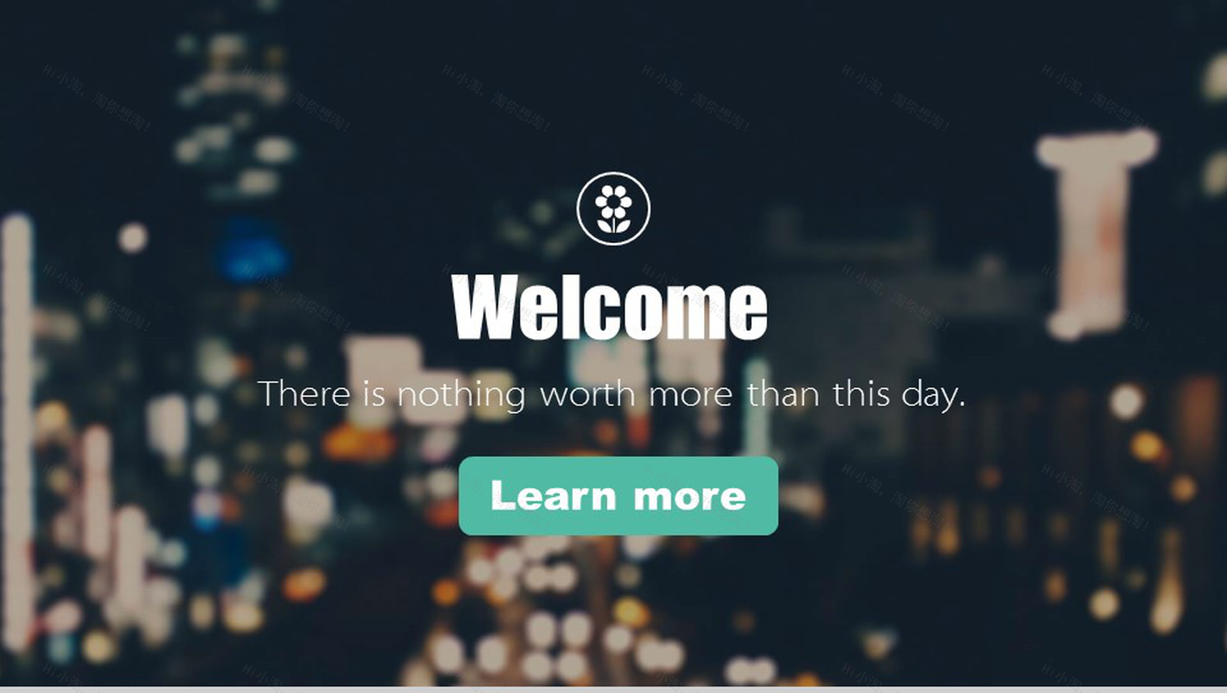 白色商务个人求职竞聘简历PPT模板-1