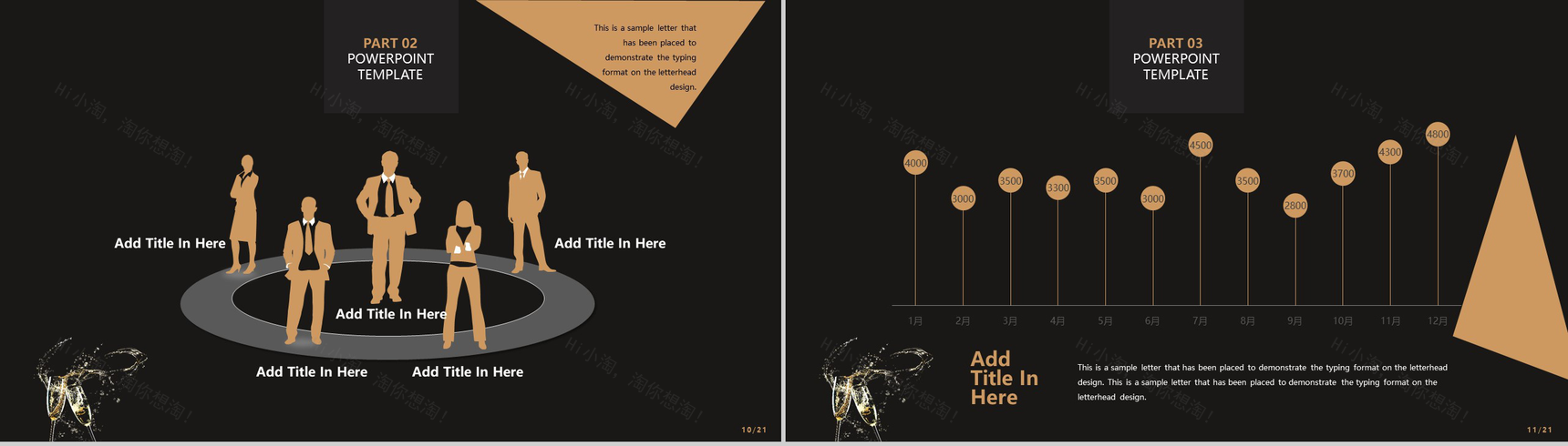 黑金优雅大气商务岗位竞聘演讲汇报总结PPT模板-6