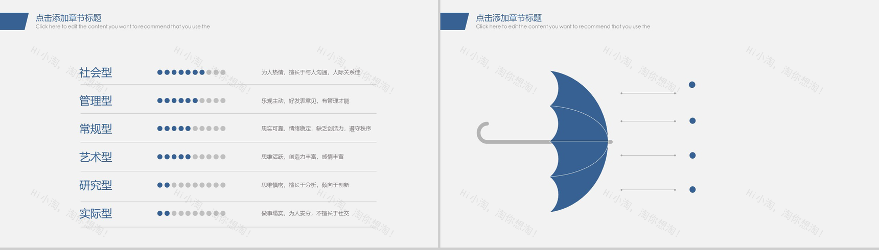 大学生职业生涯规划PPT模板-7
