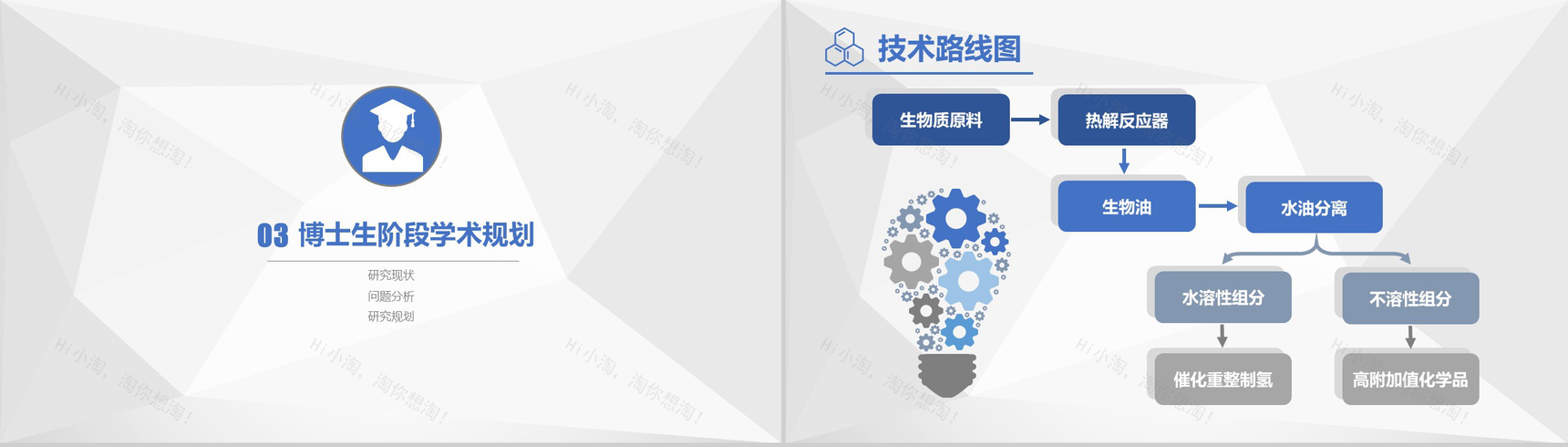 中国药科大学博士复试报告个人简历PPT模板-9