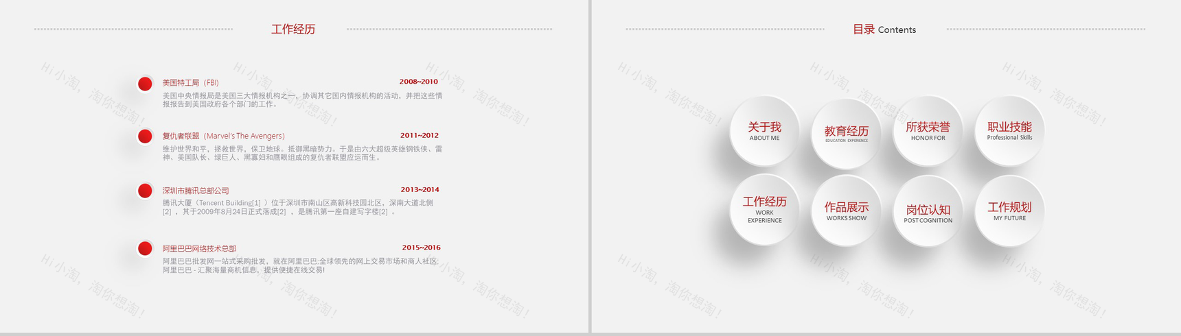 微粒体个人求职简历岗位竞聘报告PPT模板-7
