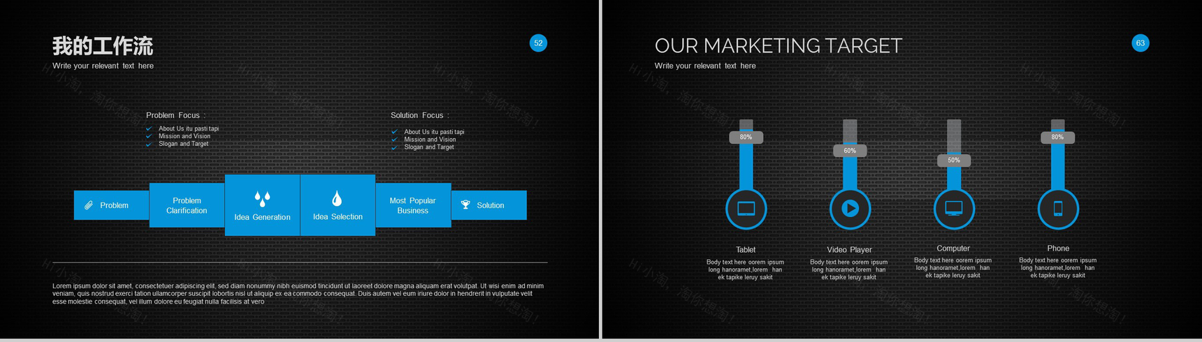创意个性商务个人求职简历竞聘述职报告PPT模板-14