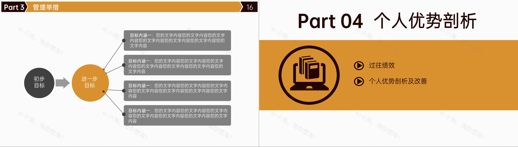 创意黄色求职面试个人简历自我介绍演讲PPT模板-9