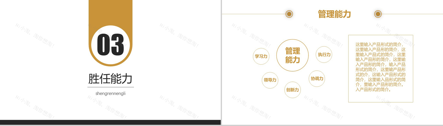 大学生职业规划职业计划PPT模板-8