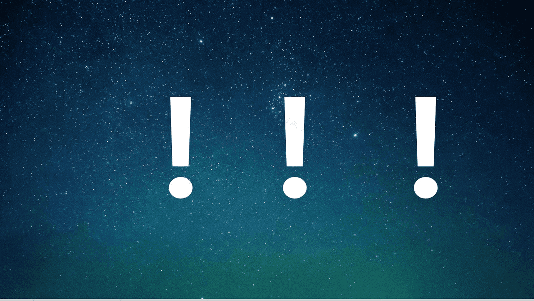 蓝色星空创意大气唯美校园招聘快闪PPT模板-32