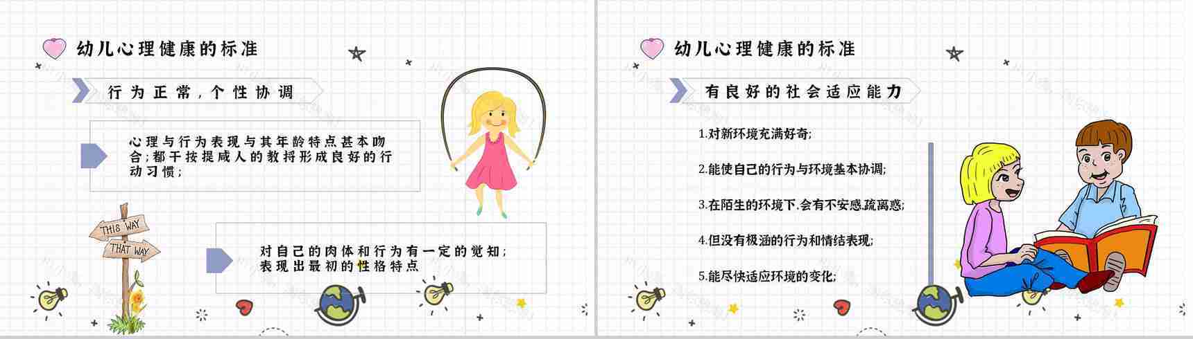 应对措施幼儿常见心理问题家长教育PPT模板-5