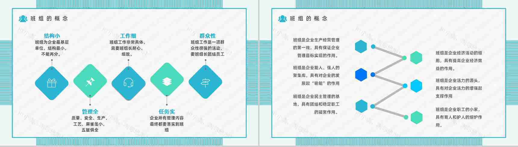 公司班组管理建设培训企业文化班组质量管理制度通用PPT模板-8