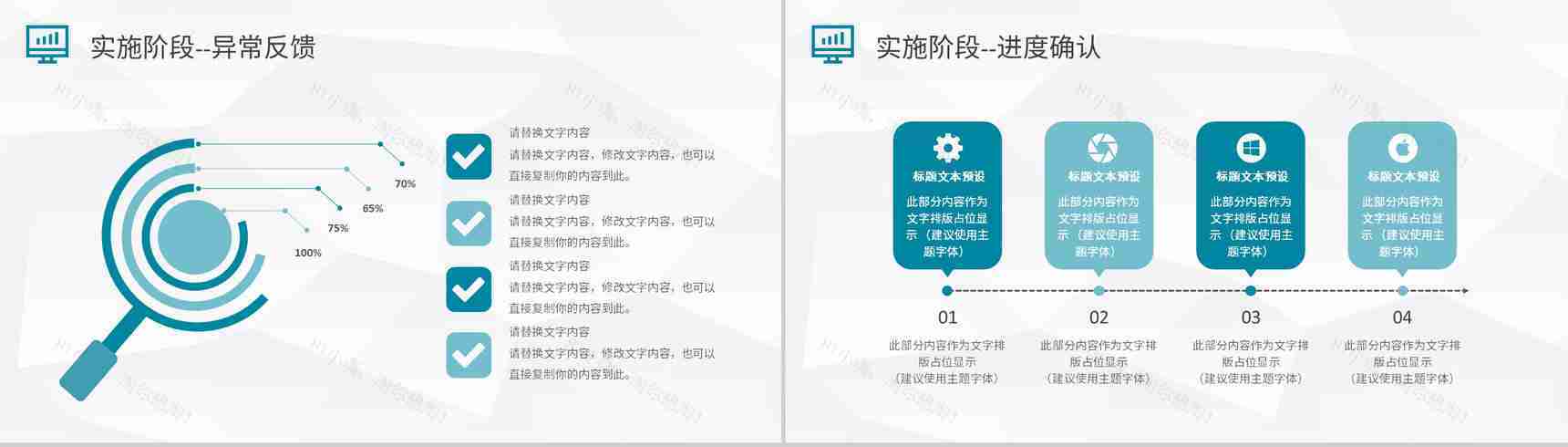 医院护理PDCA模型介绍医疗行业品管圈工作总结汇报PPT模板-11