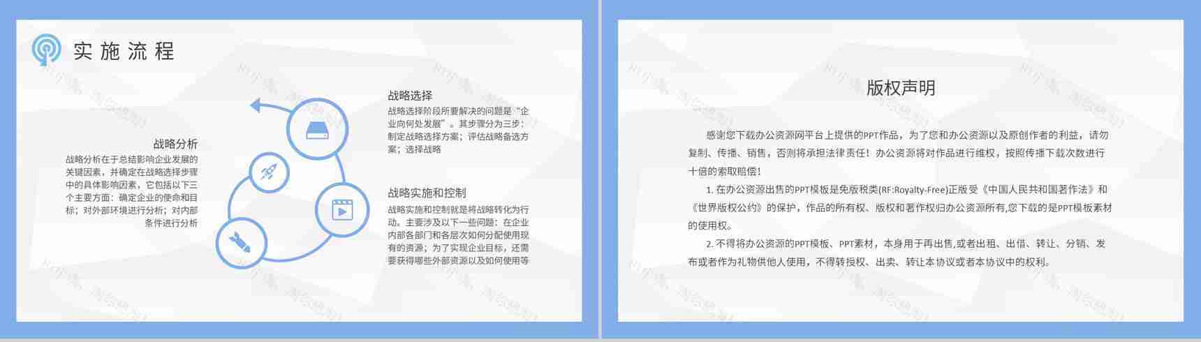 发展战略决策计划汇报企业战略基础知识培训课件PPT模板-8