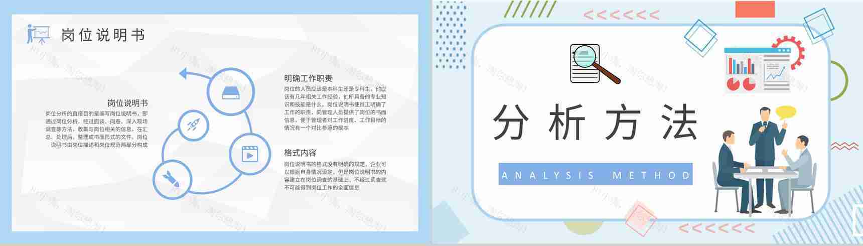岗位认知培训计划方案公司员工岗位分析报告总结PPT模板-3