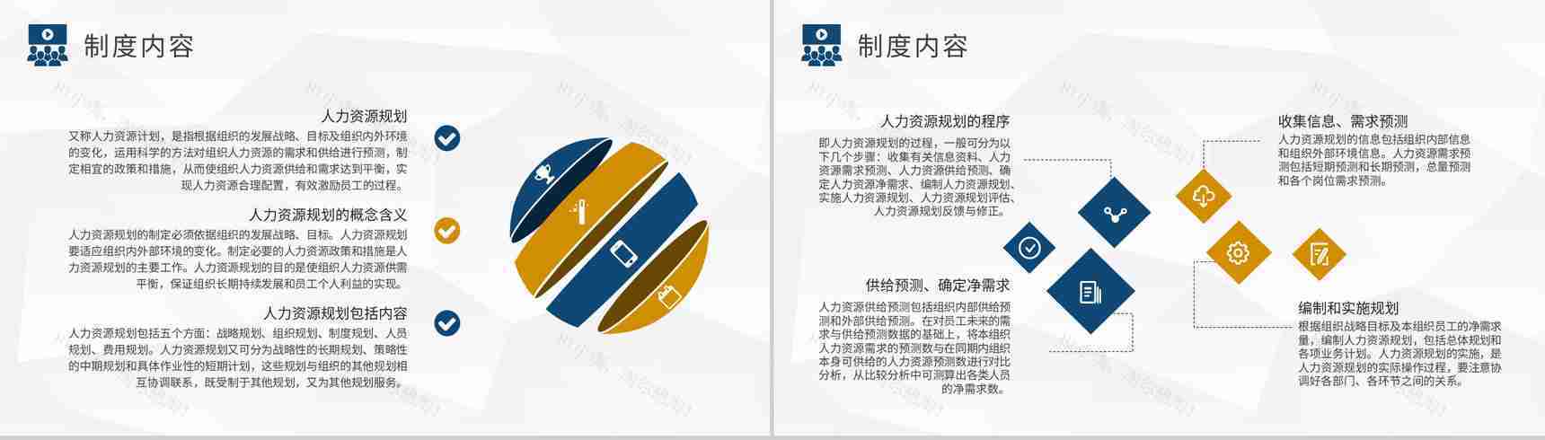 企业规章制度学习部门员工人事管理制度培训总结PPT模板-5