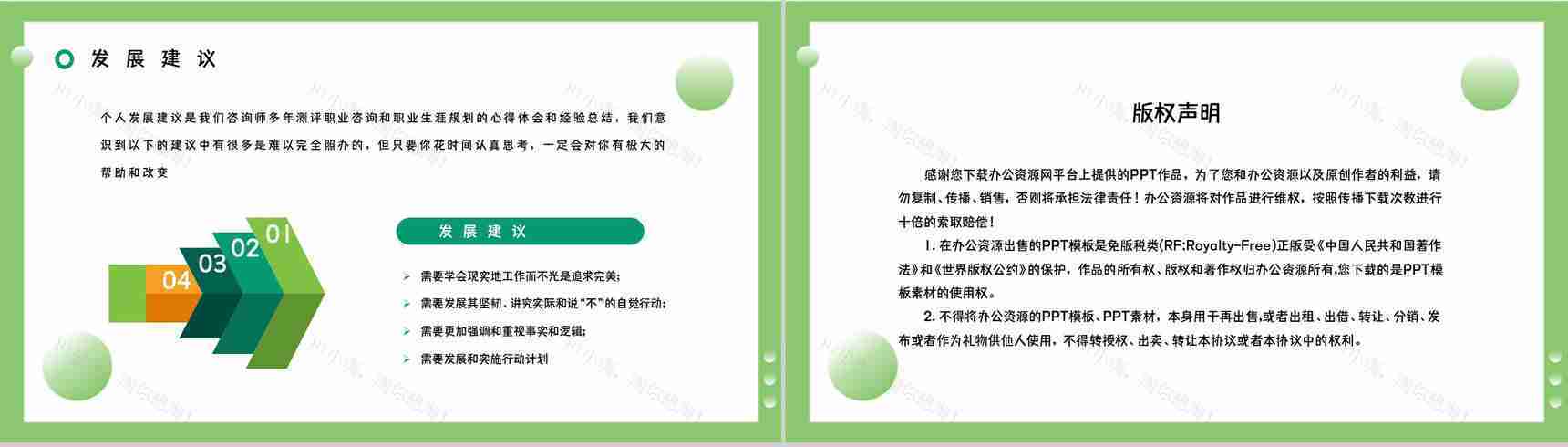 职业人格评估测试MBTI职业性格分析总结INFP工作优势劣势汇报PPT模板-21