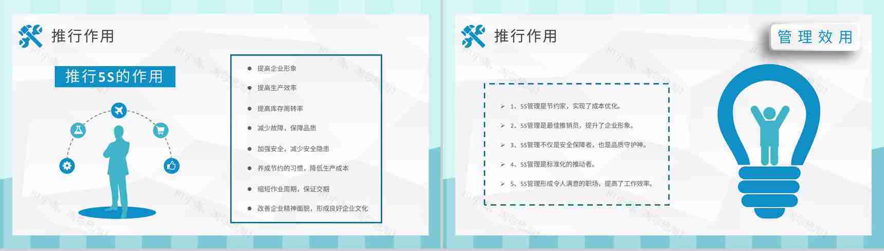5S现场管理的具体内容总结工厂车间管理工作培训计划PPT模板-5