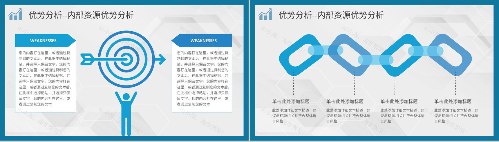 教育培训公司SWOT分析案例培训学习员工工作技能提升PPT模板-5