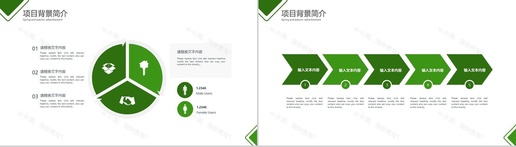 商务实用地球一小时节能环保活动PPT模板-4