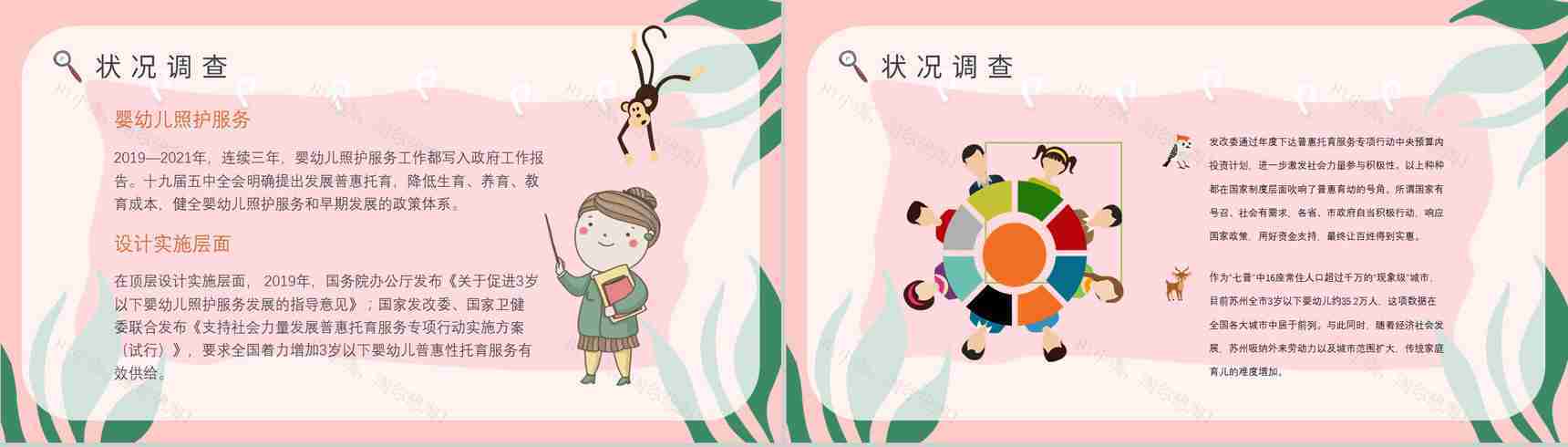 托育服务项目供给状况调查开办托育中心手续经营范围PPT模板-8